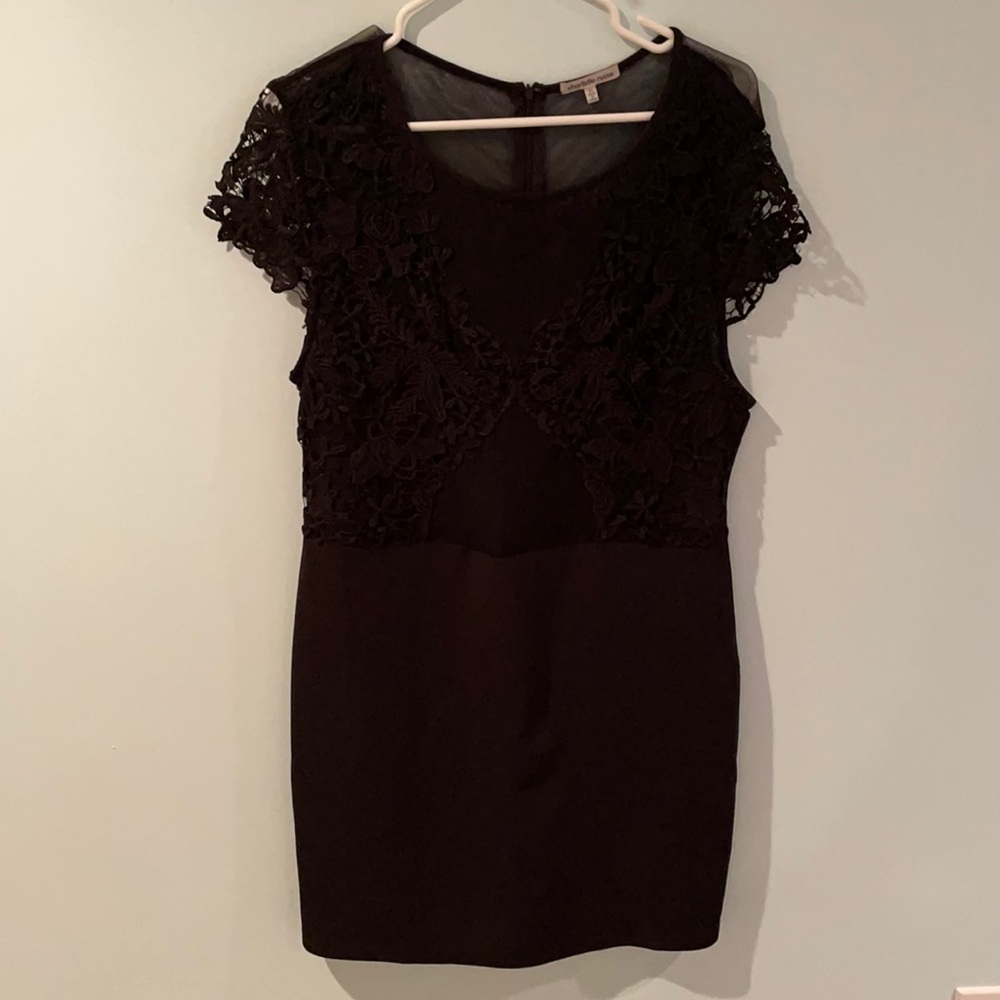 Mesh & Lace mini dress